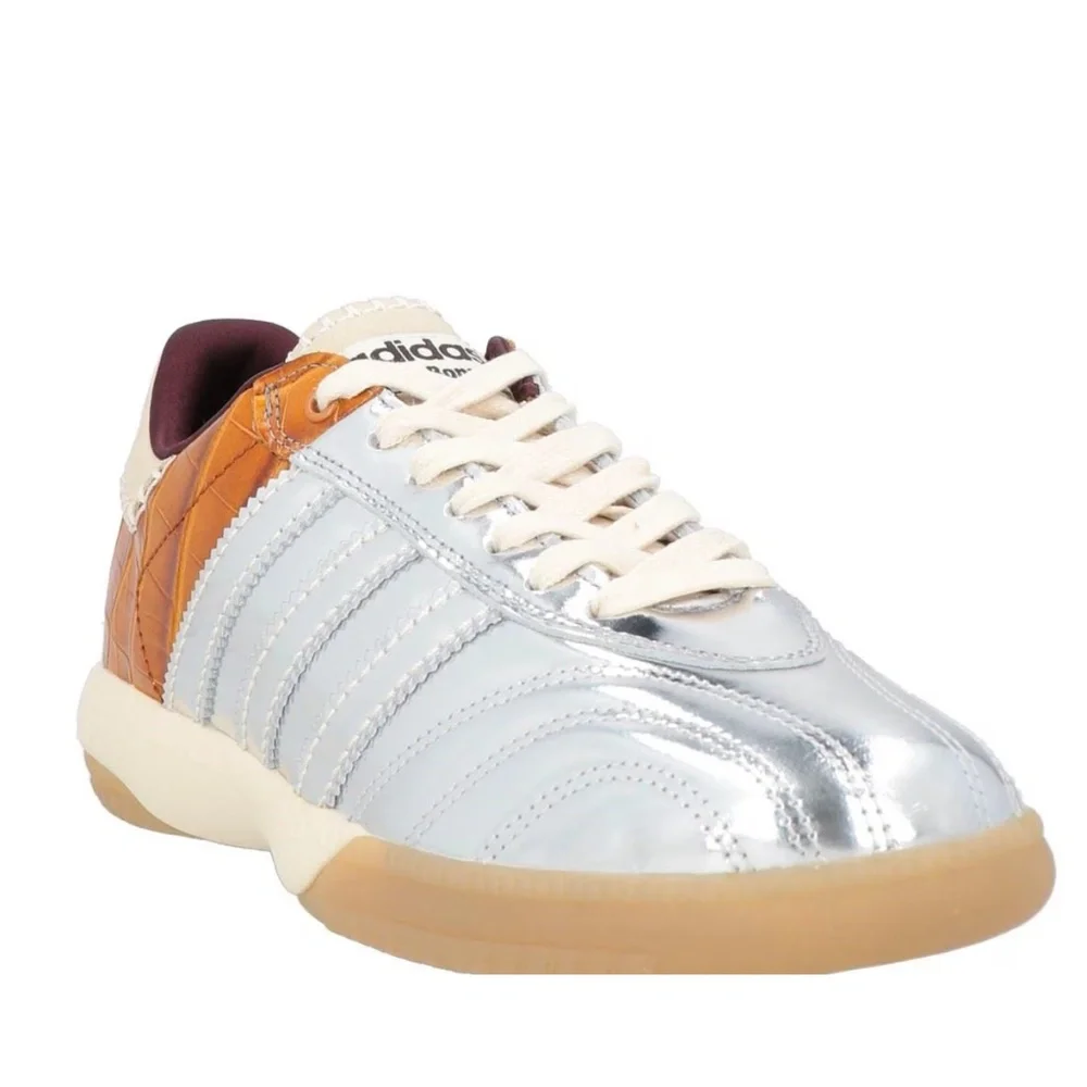 Adidas Originals Edition WALES BONNER Silver & Brown MN Samba Sneakers SZ US 7 - Picture 2 of 13